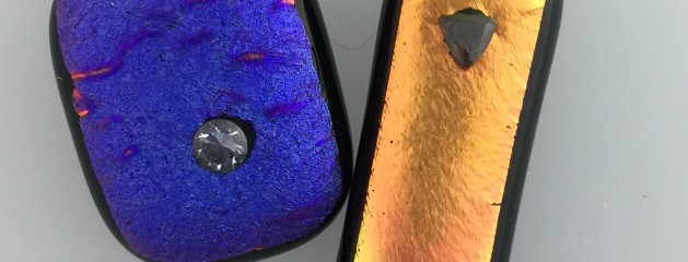 December Fused Glass birthstone – Zircon