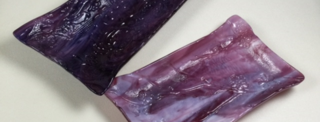 Purple – Fused glass