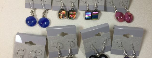 Fused Glass Earrings