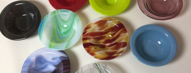 Custom Fused Glass Spoon Rests