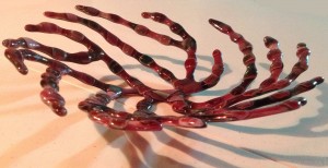 Fused Glass Lattice Bowl #2