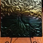 fused glass artwork