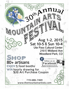 Mountain Arts Festival Flyer
