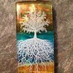 5-6 layered fused glass Tree of Life Decal 5-6 layered fused glass Tree of Life Decal