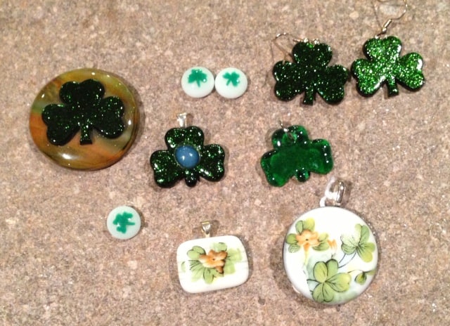 St Patrick's Day - Fused Glass