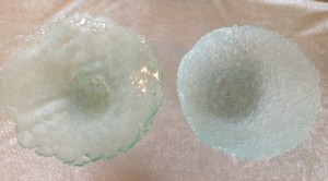 Recycled Fused Glass Bowls