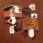 Fused Glass Halloween artwork