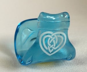 Recycled Bottle business card holder