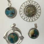 Fused glass snap