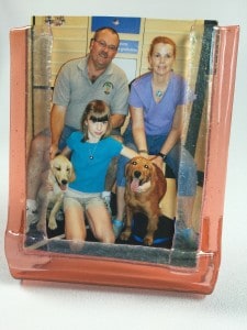 Fused Glass Picture Frame