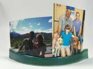 Fused Glass Picture holder