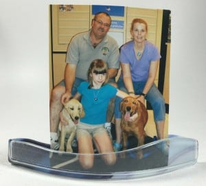 Fused Glass Picture holder