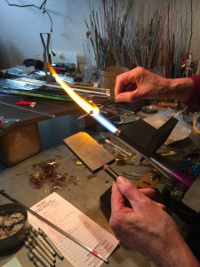 Making a flamework bead