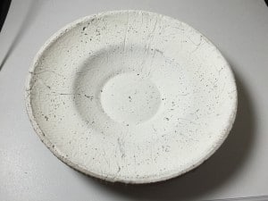 A handmade bowl mold created by Paul