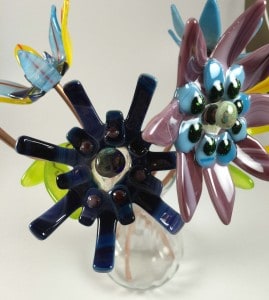Fused Glass Flowers