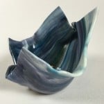 Fused glass Votive