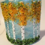 fused glass Aspen