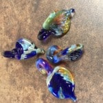 my flameworked pendants
