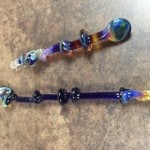 my flameworked stirrers