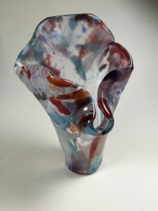 Fused Glass Vase
