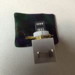 fused glass night light