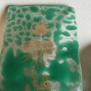 fused glass night light