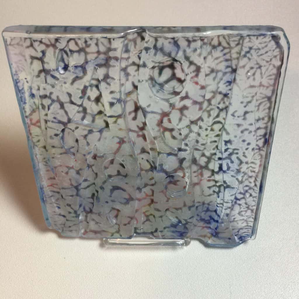 Fused Glass Focus Technique Kiln Carve Elegant Fused Glass by Karen