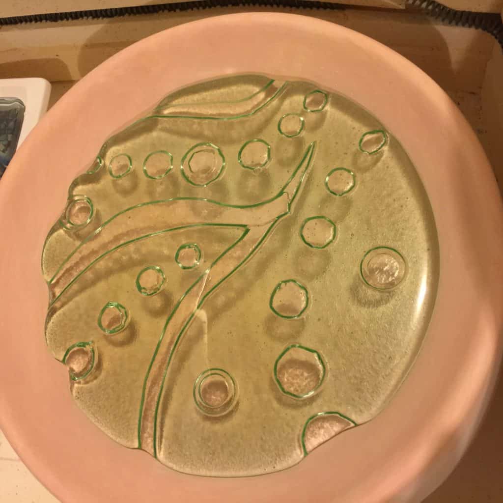 Fused Glass Focus Technique Kiln Carve Elegant Fused Glass by Karen