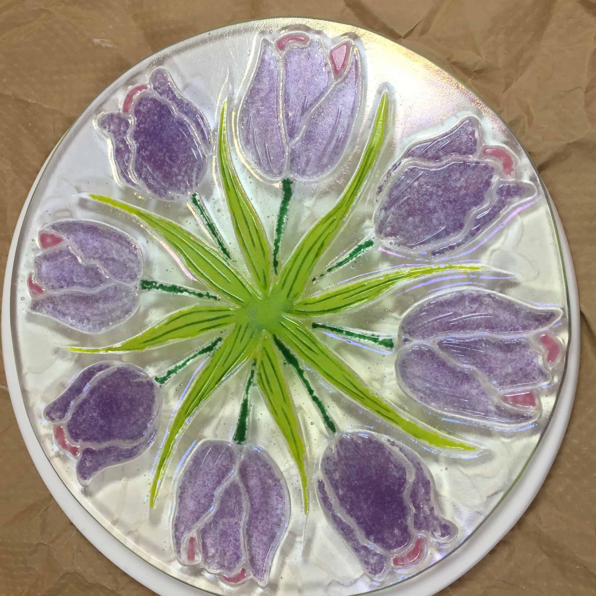 Cyclone Slump Mold For Glass Fusing - 8-1/2" X 8-1/2" X 3-1/2" Square Ceramic Mold