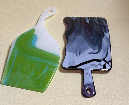Fused Glass Charcuterie Boards